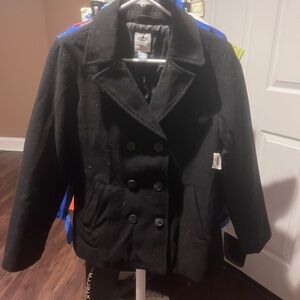 Old Navy Classic Black Peacoat for Kids